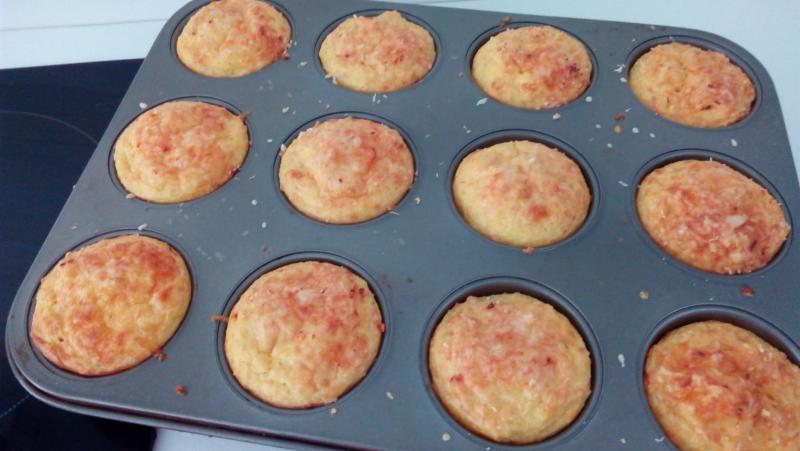 polentové muffiny
