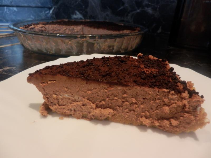 Nepečený tvarohovo-čokoládový cheesecake